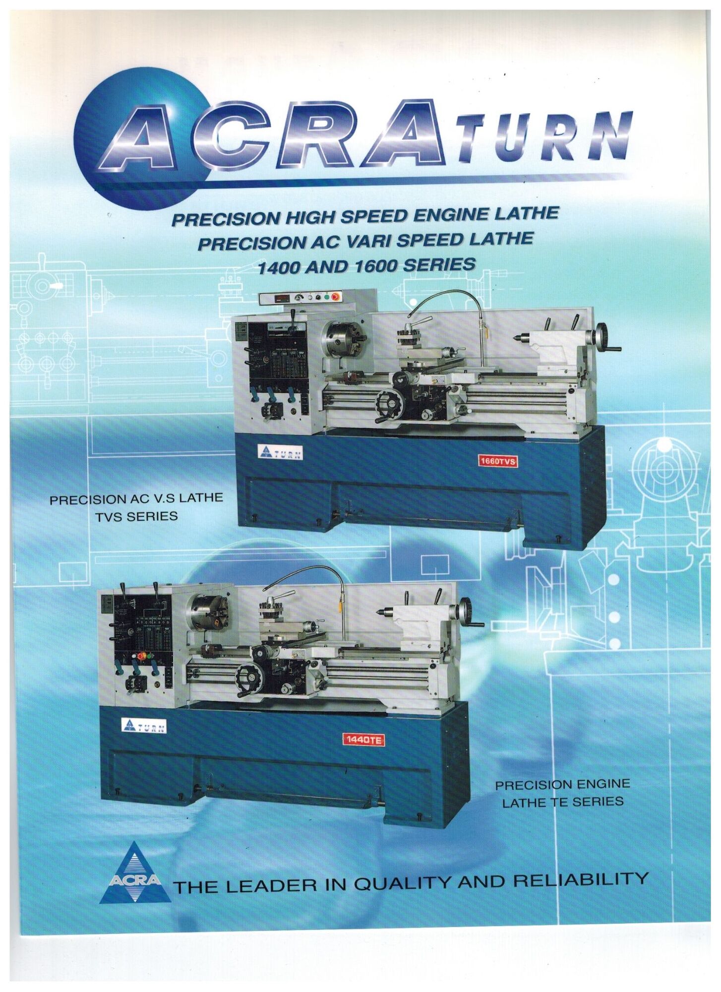 2020 ACRA 1660 TVS Engine Lathes | Blackout Equipment, LLC