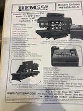 2000 HEM WF190LA-DC-C Horizontal Band Saws | Blackout Equipment, LLC (10)